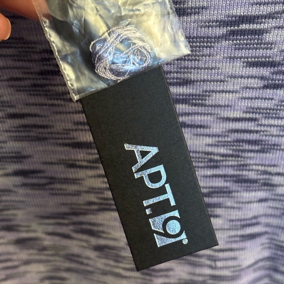 Apt. 9 Women's Lavender Long Sleeve Top NWT - Picture 6 of 8